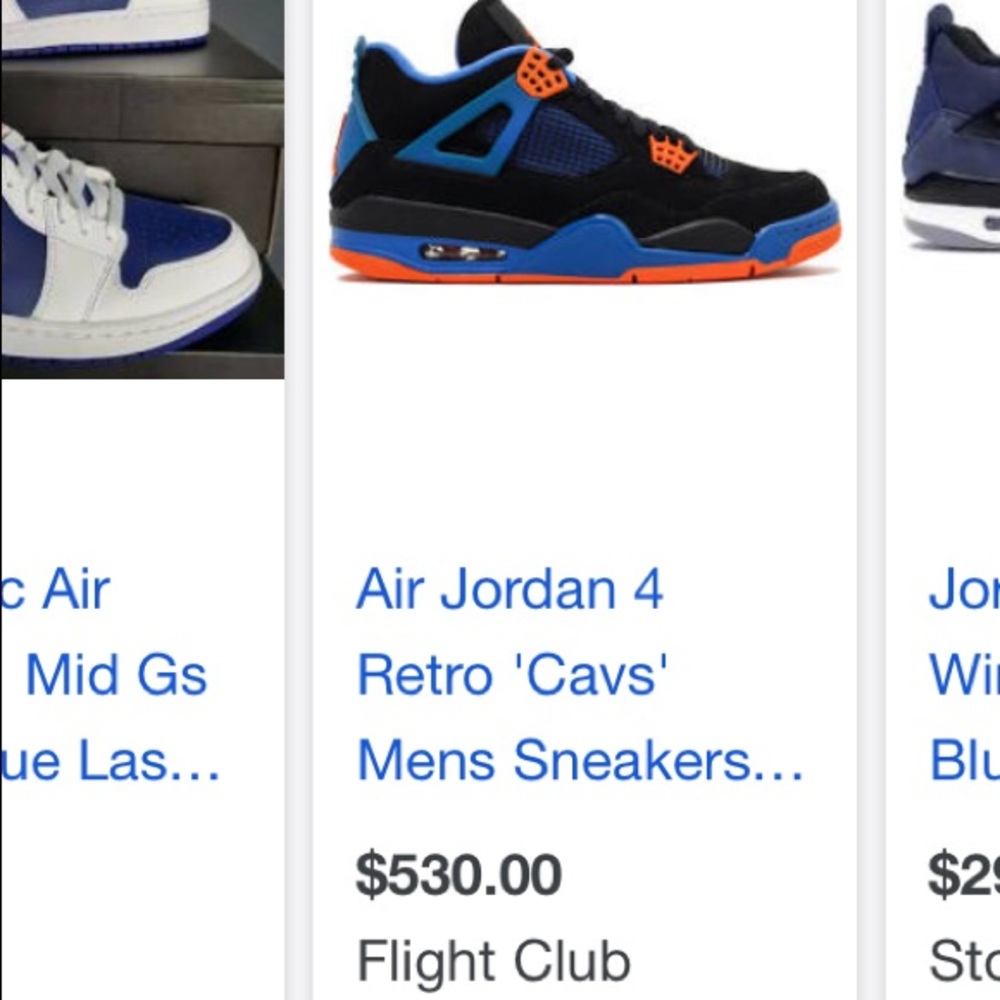 jordan 4 retro cavs